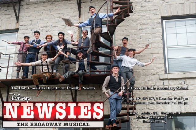 Holy Cross presents Newsies The Broadway Musical