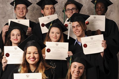 Students holding Specialist High Skills Majors Diploma 