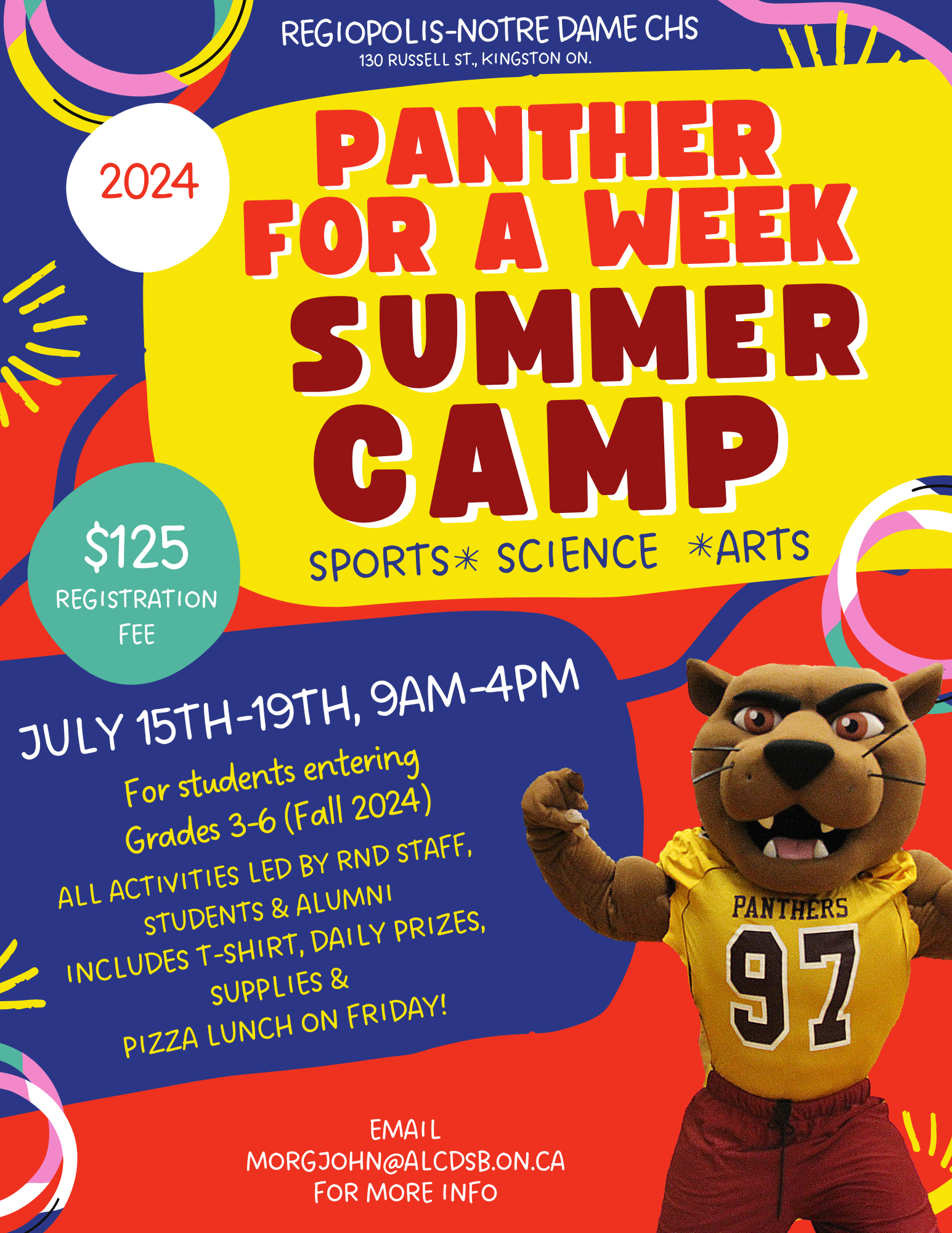 Panther for a Week Camp