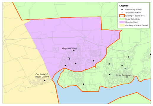 Existing / Proposed Boundary – French Immersion