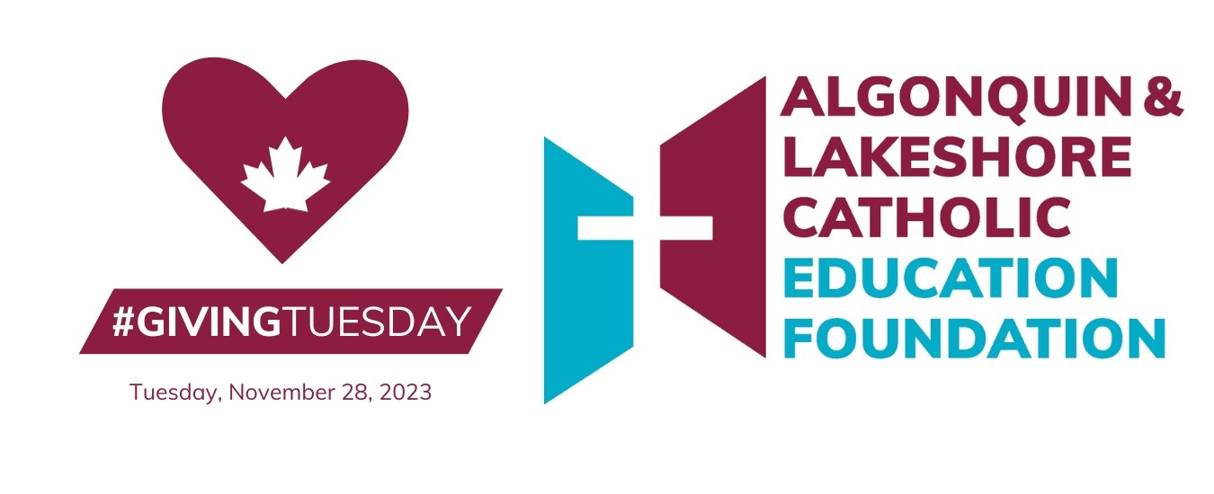 GivingTuesday graphic with ALCE Foundation logo