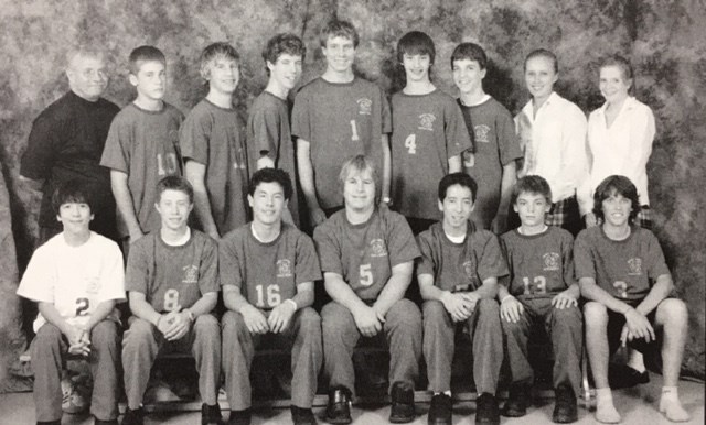 Junior Boys Volleyball Team 2005