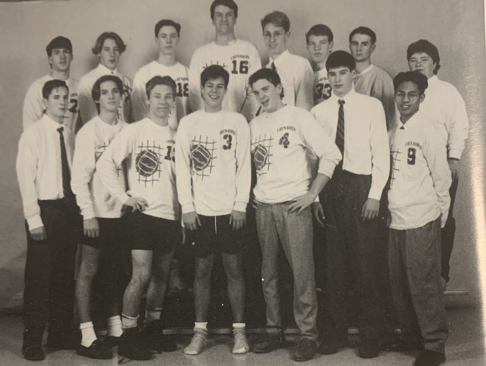 Junior Boys Volleyball Team 1994