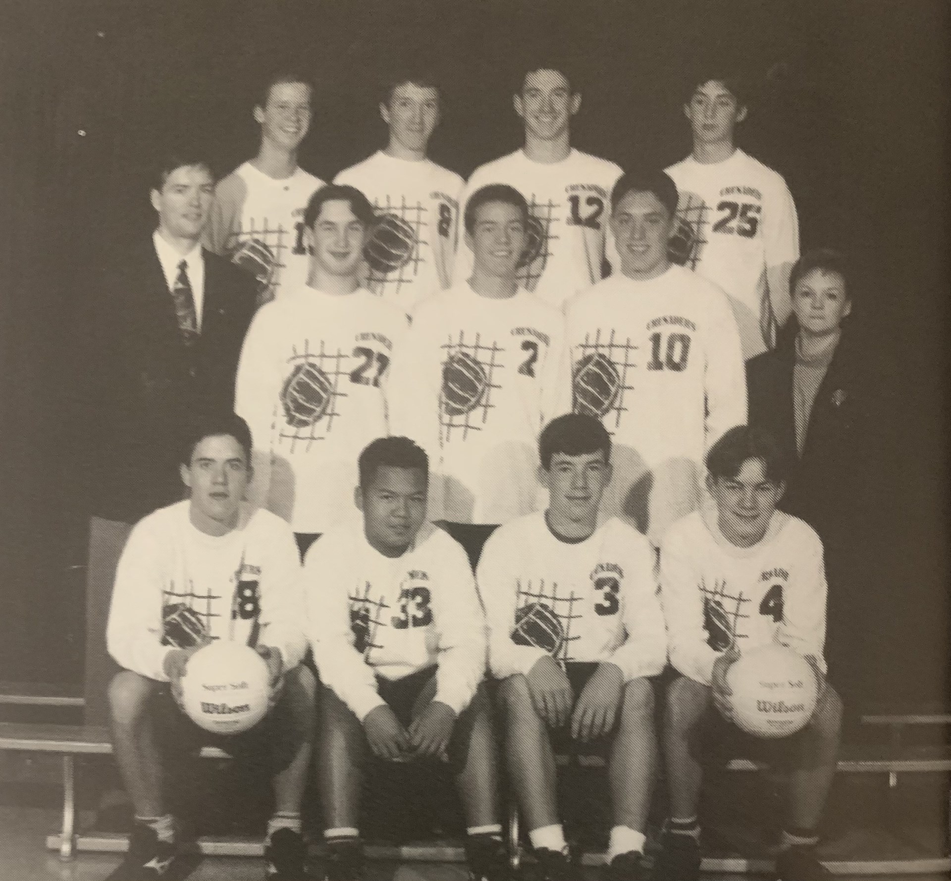 Junior Boys Volleyball Team 1996