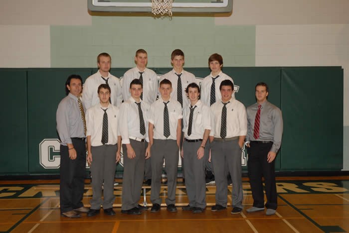 2012-2013 Sr. Boys Volleyball Team 