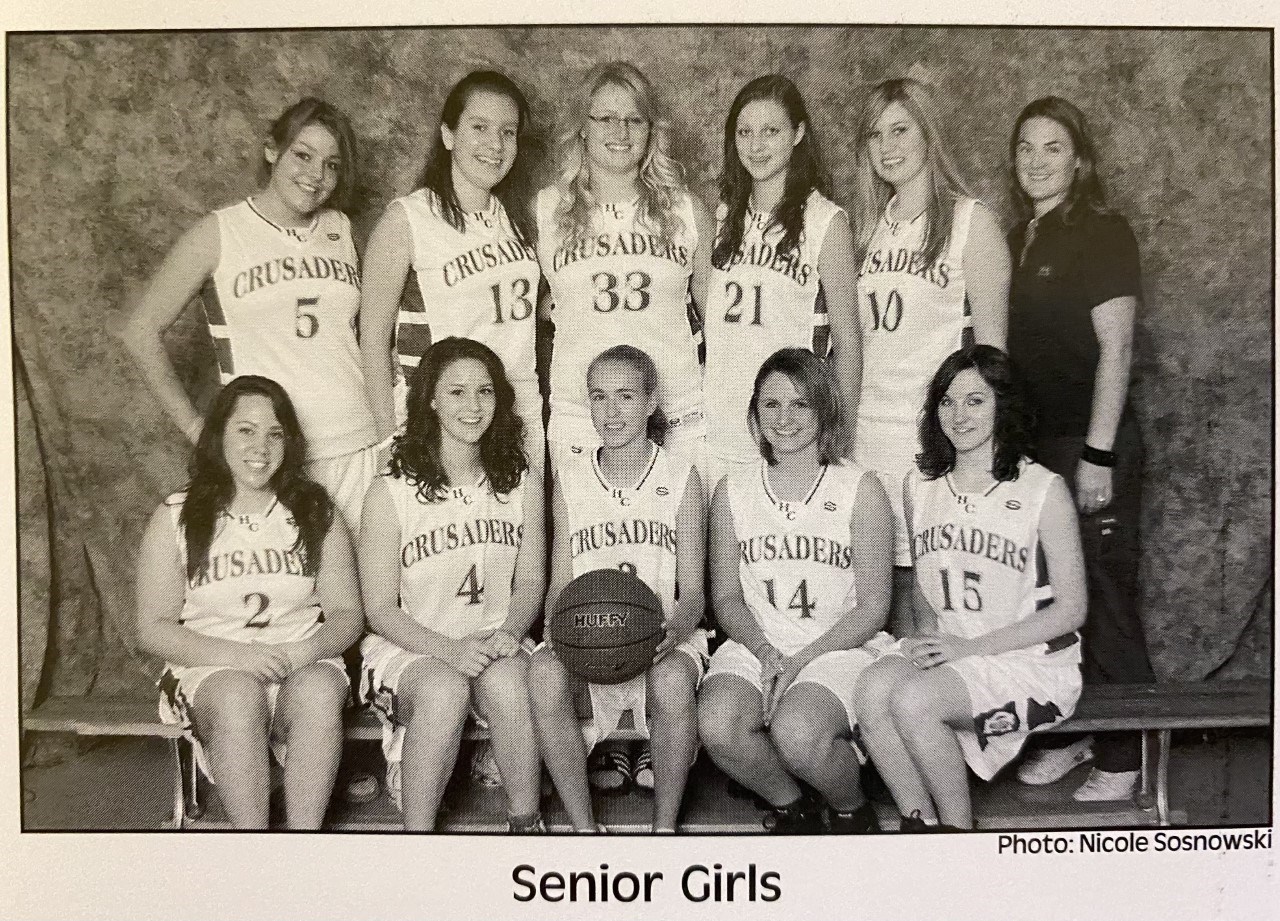 Sr. Girls Basketball Team 2007