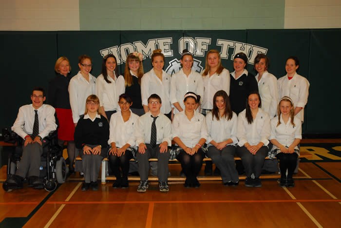 Holy Cross Swim Team 2011-2012