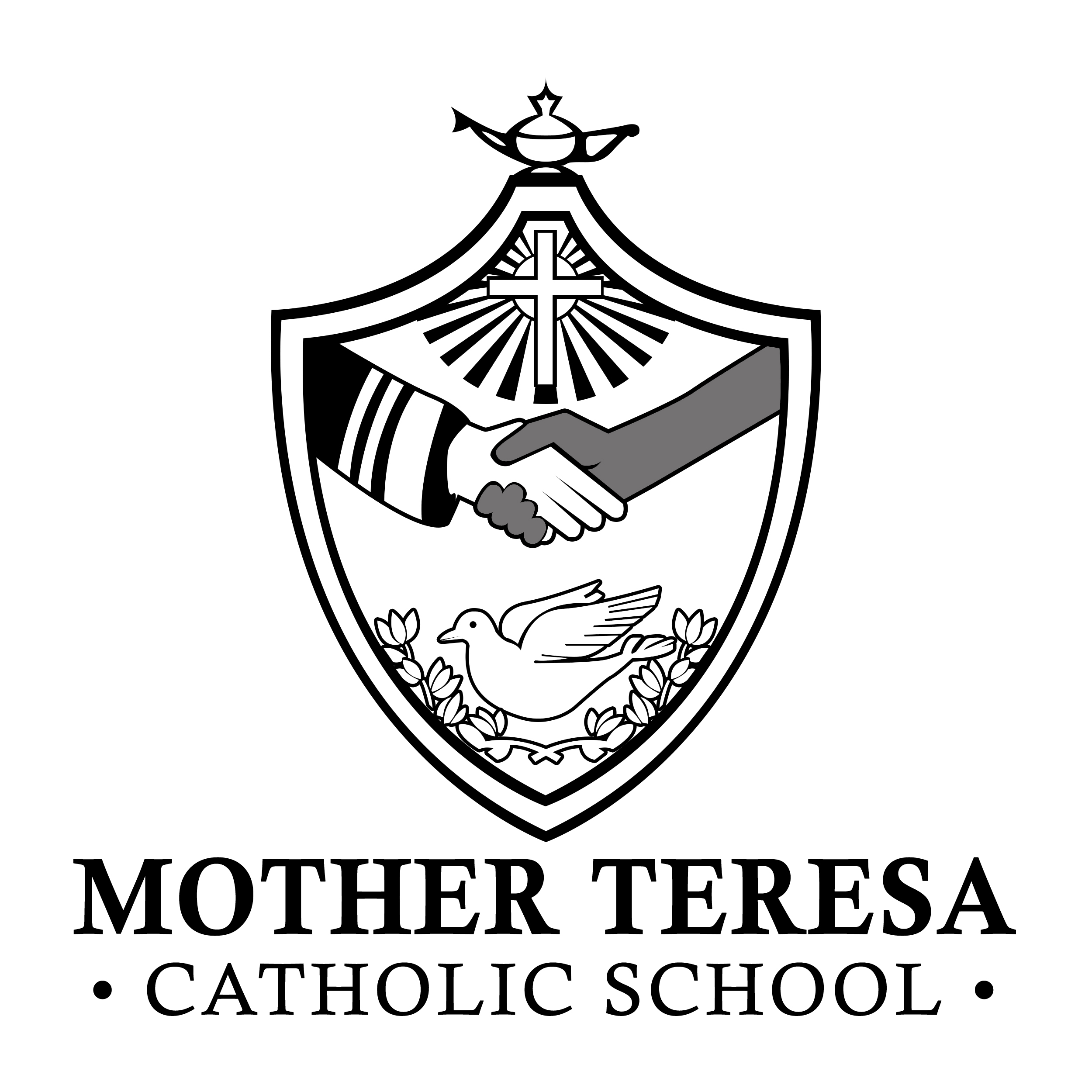 Mother Teresa Catholic School logo